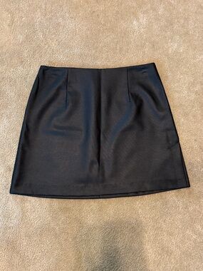 Vintage A Byer Classic Black Women's Mini Skirt